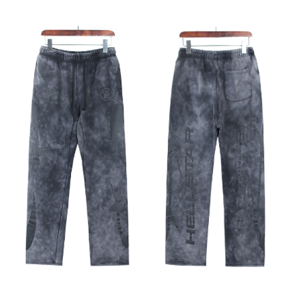 Hellstar Distressed Terry Cloth High Street Retro Sweatpants